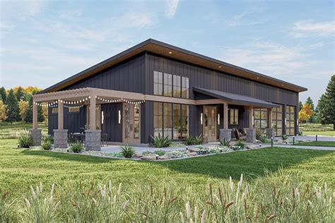 ranch style metal house|3 12 pitch metal homes.